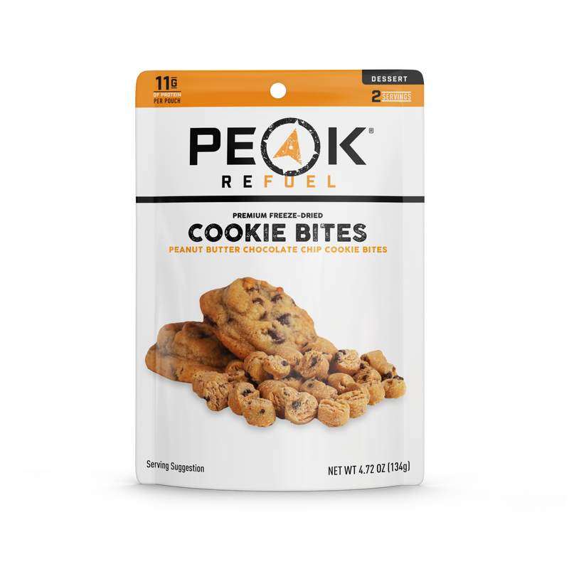 Load image into Gallery viewer, PeakRefuel - Peanut Butter Chocolate Chip Cookie Bites - Vamoose Gear Food
