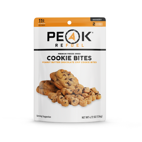 PeakRefuel - Peanut Butter Chocolate Chip Cookie Bites - Vamoose Gear Food