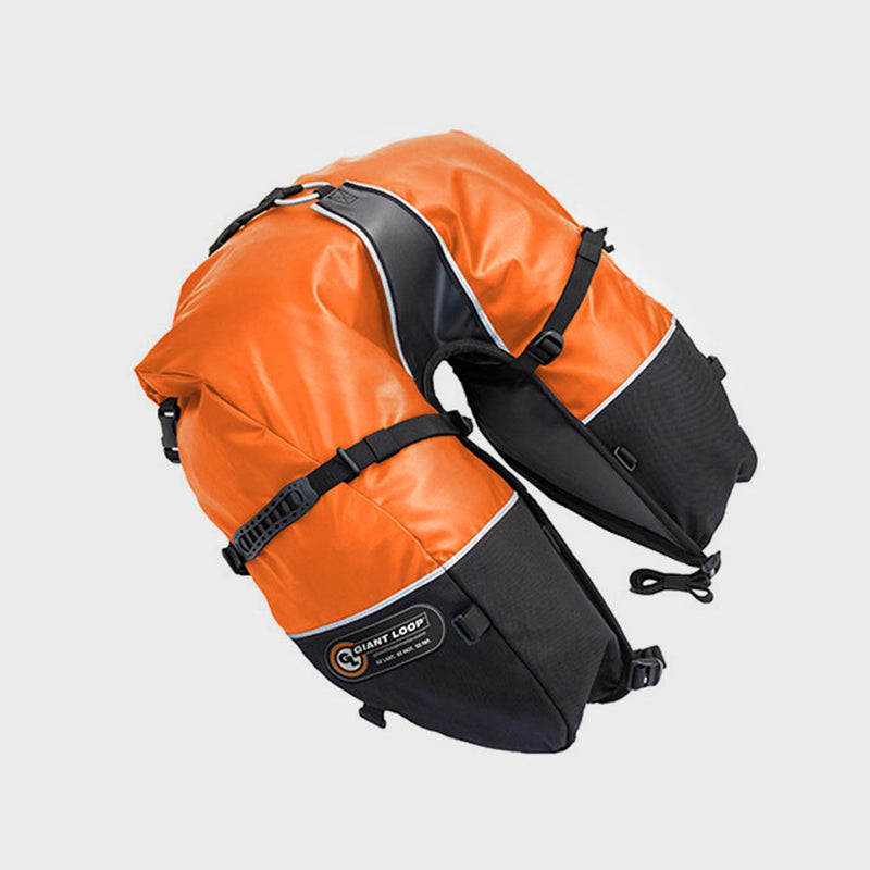 Load image into Gallery viewer, Giant Loop Coyote Saddlebags - Vamoose Gear Luggage Orange
