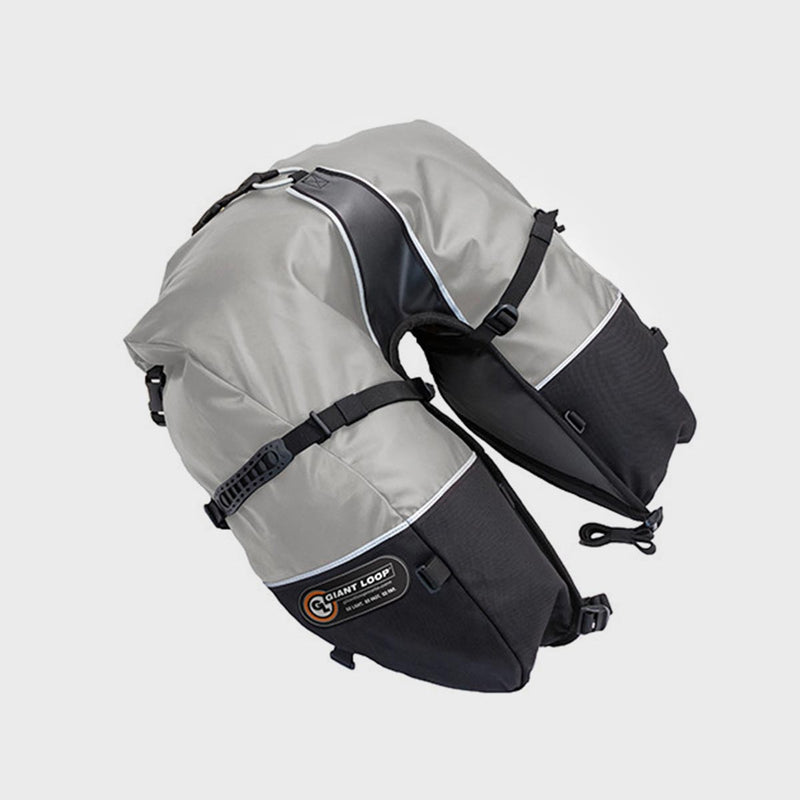 Load image into Gallery viewer, Giant Loop Coyote Saddlebags - Vamoose Gear Luggage Gray
