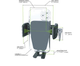 Ciro CyberCharger Phone Holder - Vamoose Gear Accessory