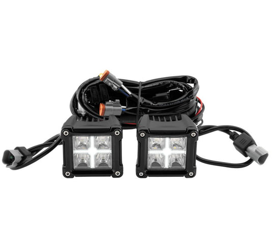 QuadBoss DRL High-Intensity Pods; Spot beam - Vamoose Gear UTV Accessories