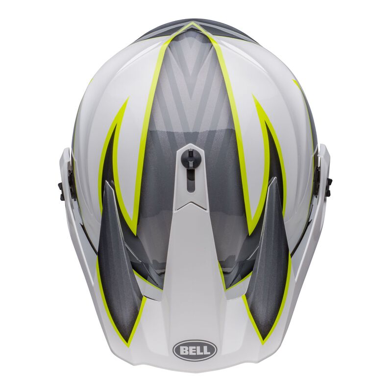 Load image into Gallery viewer, Bell Helmets - MX-9 Adventure MIPS - Dalton White/Hi-Viz Yellow - Vamoose Gear Helmet
