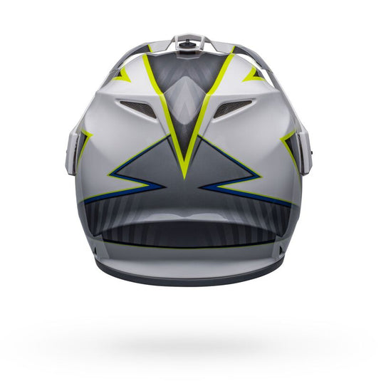 Bell Helmets - MX-9 Adventure MIPS - Dalton White/Hi-Viz Yellow - Vamoose Gear Helmet