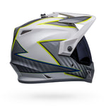 Bell Helmets - MX-9 Adventure MIPS - Dalton White/Hi-Viz Yellow - Vamoose Gear Helmet