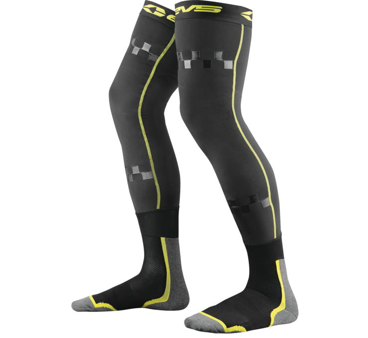 Load image into Gallery viewer, EVS Fusion Sock / Sleeve Combo Black/Hi Vis - Vamoose Gear Footwear
