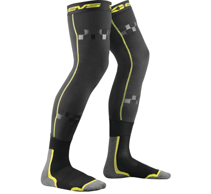 Load image into Gallery viewer, EVS Fusion Sock / Sleeve Combo Black/Hi Vis - Vamoose Gear Footwear
