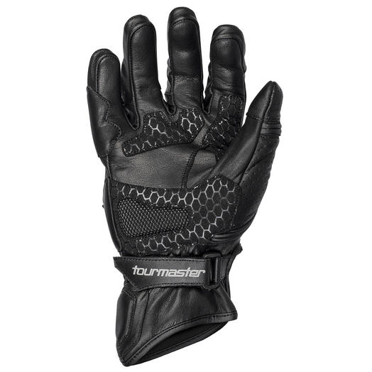 Load image into Gallery viewer, Tourmaster Women&#39;s Elite Leather Glove - Black - Vamoose Gear Apparel
