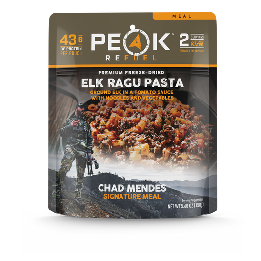 PeakRefuel - Elk Ragu Pasta *Limited Stock* - Vamoose Gear Food