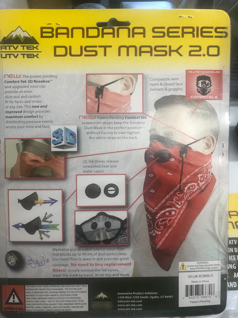 Load image into Gallery viewer, Bandana Dust Mask - Vamoose Gear Rider Accessories
