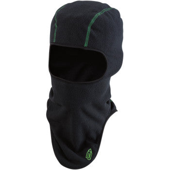 Arctiva Fleece Balaclava - Black / Green - Vamoose Gear