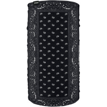 Zan Headgear Fleece Neck Tube - Vamoose Gear Black Paisley