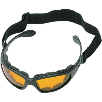 Load image into Gallery viewer, Bobster GXR Sunglass/Goggle Matte Black/Amber Lens - Vamoose Gear Eyewear
