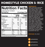 PeakRefuel - Homestyle Chicken & Rice - Vamoose Gear Food