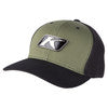 Klim Icon Snap Hat - Vamoose Gear Apparel Green - Black