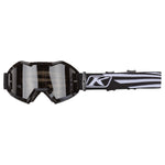 Klim Viper Off-Road Goggle - Vamoose Gear Eyewear Illusion Black - White / Dark Smoke Lens