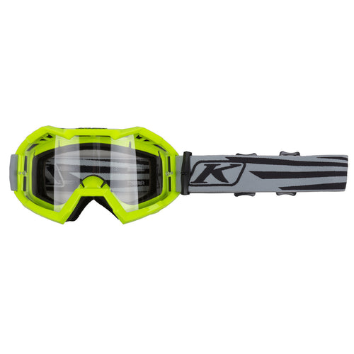 Klim Viper Off-Road Goggle - Vamoose Gear Eyewear Illusion Gray-Yellow / Clear Lenx