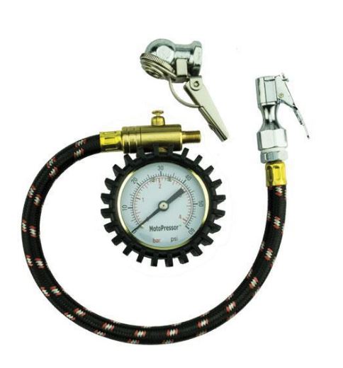 MOTOPRESSOR Inline Tire Gauge - Vamoose Gear Tools