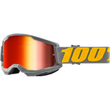 100% Strata 2 Goggles - Vamoose Gear Eyewear Izipizi/Mirror Red Lens