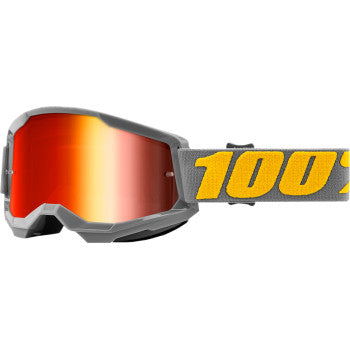 Load image into Gallery viewer, 100% Strata 2 Goggles - Vamoose Gear Eyewear Izipizi/Mirror Red Lens
