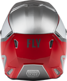 Fly Racing Kinetic Drift Helmet - Charcoal/Grey/Red - Vamoose Gear Helmet