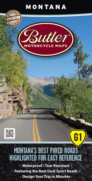 Load image into Gallery viewer, Butler Motorcycle Maps - Vamoose Gear Maps Montana G1
