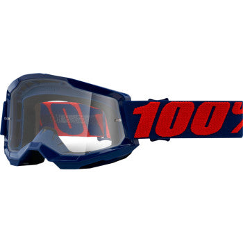 Load image into Gallery viewer, 100% Strata 2 Goggles - Vamoose Gear Eyewear Masego/Clear Lens
