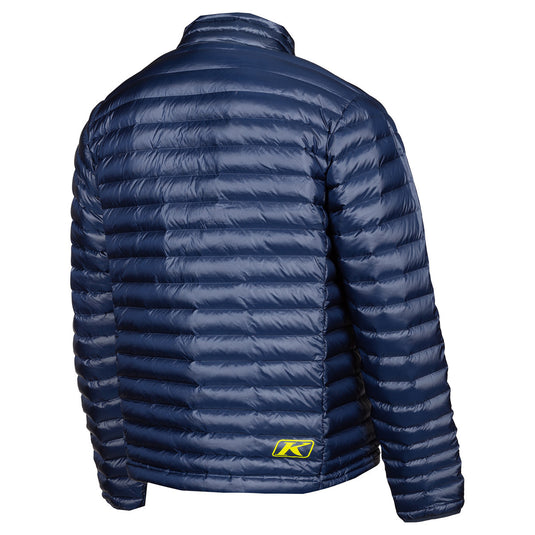 Klim Maverick Down Jacket - Navy Blue / Hi Vis - Vamoose Gear Apparel