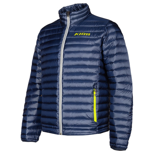 Klim Maverick Down Jacket - Navy Blue / Hi Vis - Vamoose Gear Apparel