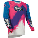 Moose Racing Agroid Jersey - Pink/Blue/Purple - Vamoose Gear Apparel