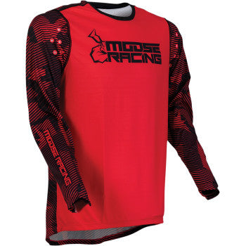 Moose Racing Agroid Jersey - Red/Black - Vamoose Gear Apparel
