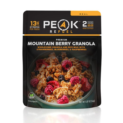 PeakRefuel - Mountain Berry Granola (v) - Vamoose Gear Food