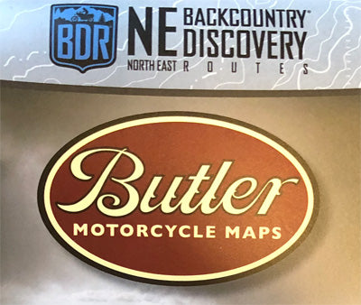 Load image into Gallery viewer, Butler Motorcycle Maps - Vamoose Gear Maps
