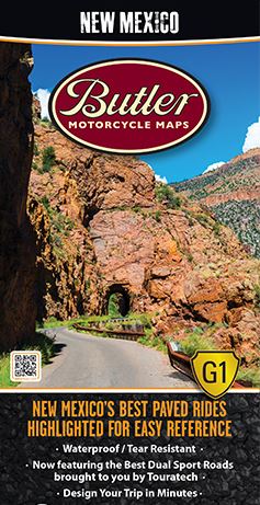 Load image into Gallery viewer, Butler Motorcycle Maps - Vamoose Gear Maps New Mexico G1
