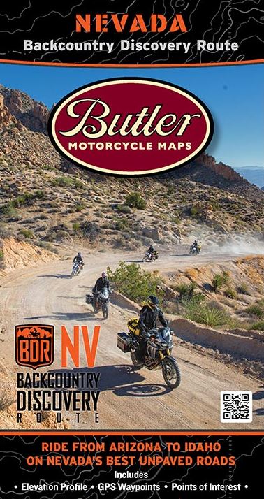 Load image into Gallery viewer, Butler Motorcycle Maps - Vamoose Gear Maps Nevada BDR
