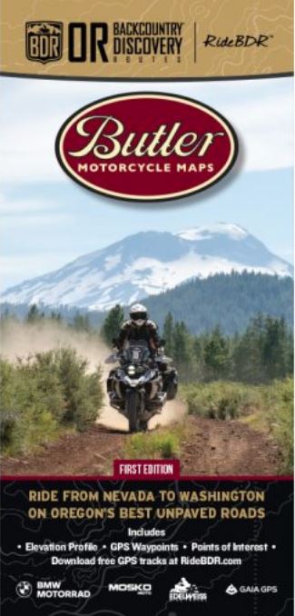 Load image into Gallery viewer, Butler Motorcycle Maps - Vamoose Gear Maps Oregon BDR
