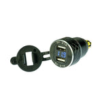 Rocky Creek Dual USB Power Adapter & Voltmeter w/ Merit Plug - Vamoose Gear Electrical