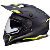Z1R Range Uptake Dual Sport Helmet - Black / Hi Viz - Vamoose Gear Helmet