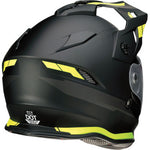Z1R Range Uptake Dual Sport Helmet - Black / Hi Viz - Vamoose Gear Helmet