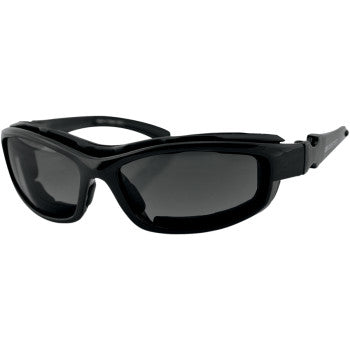 Load image into Gallery viewer, Bobster Road Hog II Sunglasses / Goggles - Black / 4 set lenses - Vamoose Gear Eyewear
