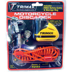 Trimax Rotor / Disc Lock - Vamoose Gear Motorcycle Accessories 5.5MM