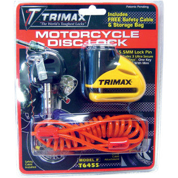 Load image into Gallery viewer, Trimax Rotor / Disc Lock - Vamoose Gear Motorcycle Accessories 5.5MM
