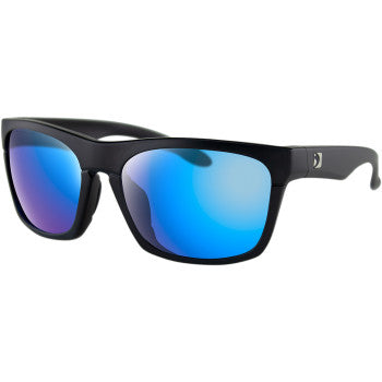 Bobster Route Sunglasses Matte Blk /Purple Revo lens - Vamoose Gear Eyewear