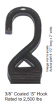 1" Ratchet Tie Down w/ Carabiner - Vamoose Gear Accessory