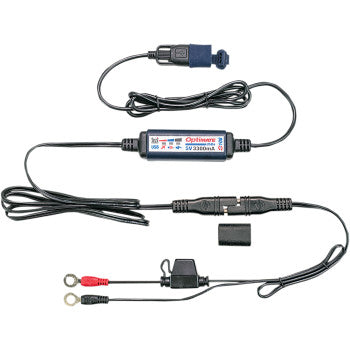 Load image into Gallery viewer, TECMATE - SAE to USB Power Cable O-108 - With Battery Lead - Vamoose Gear Accessory
