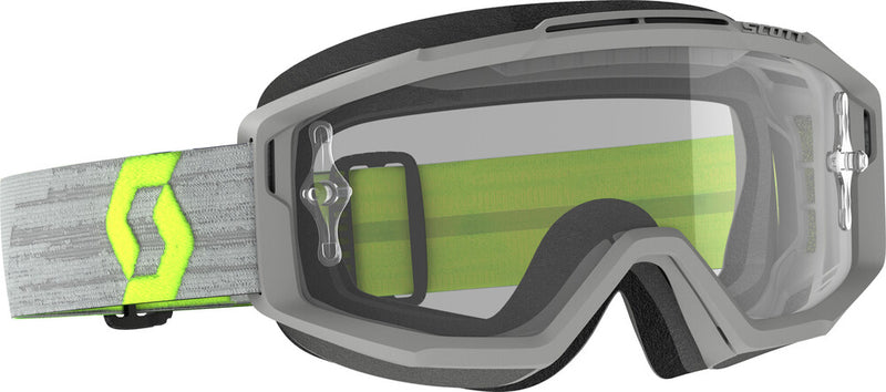 Load image into Gallery viewer, Scott OTG Goggle - Over the glasses - Vamoose Gear Eyewear Grey/Yellow Clear Lens
