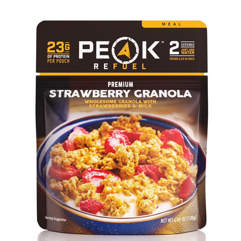 Load image into Gallery viewer, PeakRefuel - Strawberry Granola - Vamoose Gear Food
