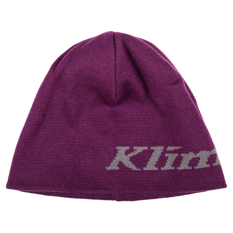 Load image into Gallery viewer, Klim Swerve Beanie - Vamoose Gear Apparel Purple / Gray
