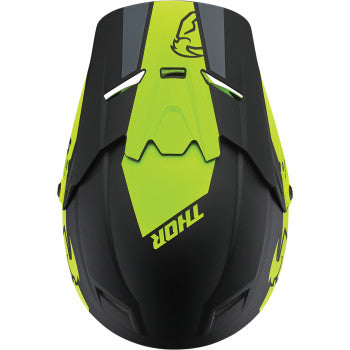 Load image into Gallery viewer, Thor Youth Sector Off Road Helmet - Split Acid/Black - Vamoose Gear Helmet
