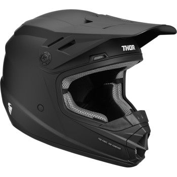 Thor Youth Sector Off Road Helmet - Blackout - Vamoose Gear Helmet